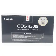 CANON - EOS R50 V + 14-30MM Cámara mirrorless enfocada en video y contenido creativo