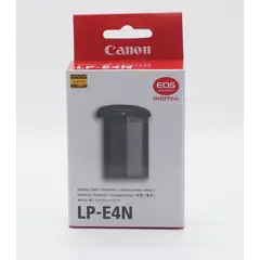 CANON - LP-E4N Batería recargable de alto rendimiento para cámaras DSLR profesionales