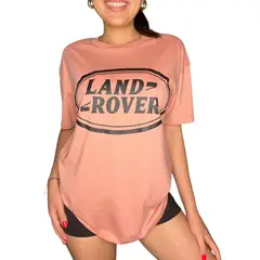 ENGELL - POLO OVERSIZE ALABAMA PALO ROSA