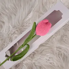 VI REGALANDO AMOR - Tulipan Tejido 1 unidad - Amigurumi