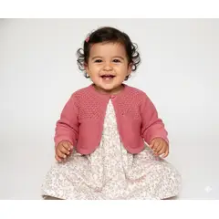 GENERICO - BOLERO CHAQUETA CORTA NIÑA MANGA LARGA ESC MANDALAY KNITS