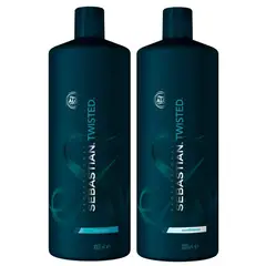 SEBASTIAN - Twisted Dúo Shampoo 1L + Conditioner 1L