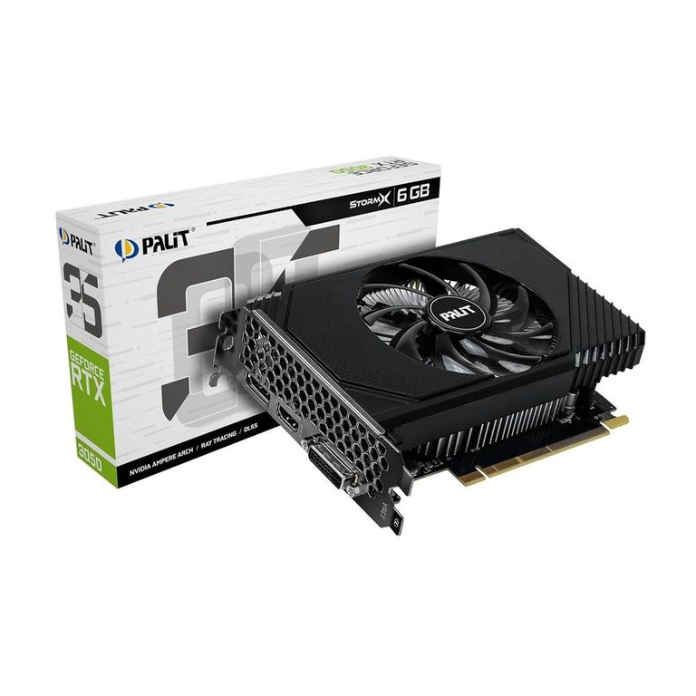 Tarjeta de video PALIT RTX 3050 6GB GDRR6