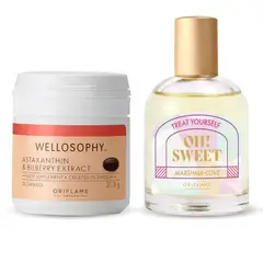 ORIFLAME - Fragancia Oh! Sweet Marshma y Astaxantina