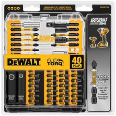 DEWALT - Set de 40 Piezas para Atornillador FlexTorq DWA2NGFT40IR