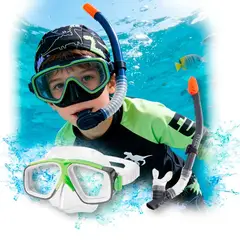 GENERICO - Set de Buceo Snorkel y Gafas