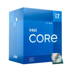 INTEL - Core I7 12700F 2.1 Ghz, 12 Núcleos, 20 Hilos, 25 Mb Caché, Socket Lga1700 - Rendimie