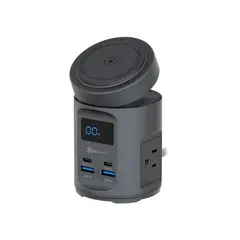 KLIP XTREME - Cargador de Pared KDC-700 Multicarga 7 en 1 Compatible con Diversos Dispositiv