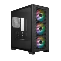 COOLER MASTER - Case Mini Tower Elite 301 Argb 3 Fan Conectividad Rgb