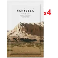 SKIN1004 - 4 mascarillas Madagascar Centella Watergel Sheet Ampoule Mask