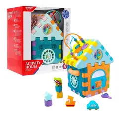 GENERICO - Casa Didactica Multifuncional Grande 9 Actividades