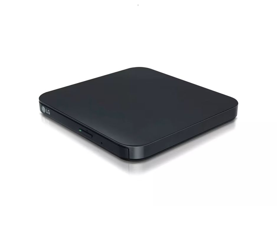 Lectora Externa Slim CD - DVD USB Negro
