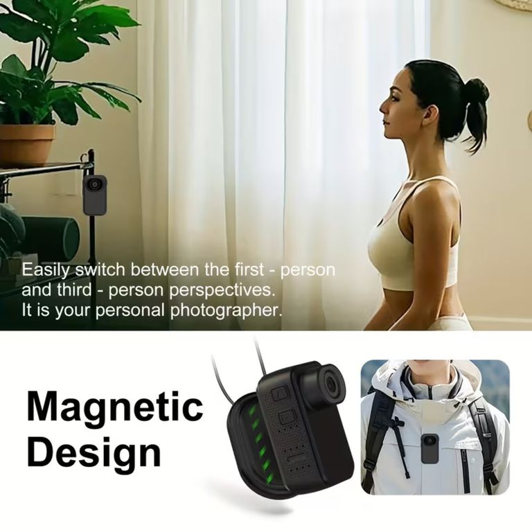 Cámara Deportiva POV Portátil con Pantalla IPS 147” Grabación POV