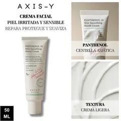AXIS Y - Crema Facial Piel Sensible - Panthenol 10 Skin Smoothing Shield Cream 50ml
