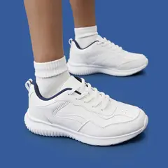 IMPULS - Zapatilla Escolar Unisex Blanco Delta09