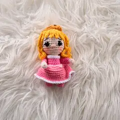 VI REGALANDO AMOR - Amigurumi Princesa Aurora Tamaño Pequeño