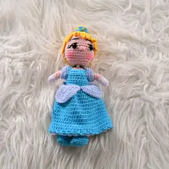 VI REGALANDO AMOR - Amigurumi Cenicienta Tamaño Grande