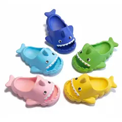 GENERICO - Sandalias de Verano Tiburón sin Correa para Niñas Talla 22