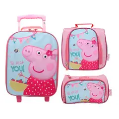 PEPPA PIG - Pack Escolar Maleta Fresitas Nido