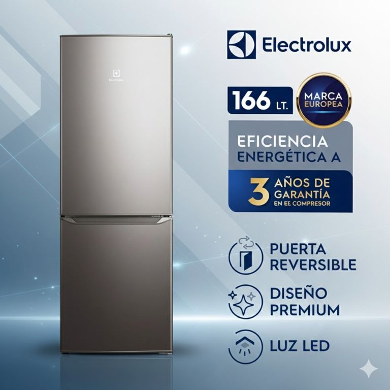 Refrigerador Frost Bottom Freezer 166L - ERB162HS