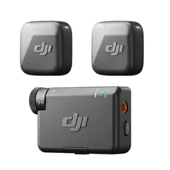 DJI - Micrófono inalámbrico Mic Mini 2 TX + 1 RX (sin estuche de carga)