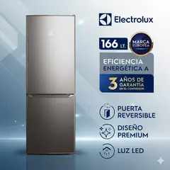 ELECTROLUX - Refrigerador Frost Bottom Freezer 166L - ERB162HS
