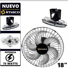 IMACO - VENTILADOR ORBITAL 18 DE TECHO OCF 7919