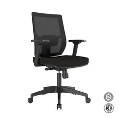 ALTHEA CONFORT - Silla Ergonómica Lims Syncro Brazos 3D Gerente Nylon Negro