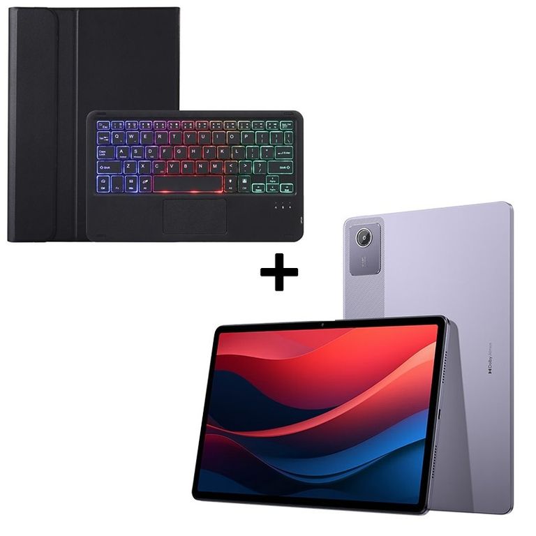Xiaoxin Pad 2024 6+128 Morado TB331FC+Negro Teclado iluminado