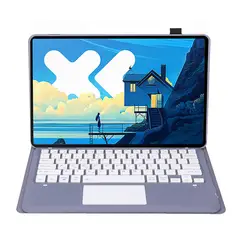 LENOVO - Tablet Xiaoxin Pad Pro 2025 12+256 127 WIFI-Gris con Teclado Morado