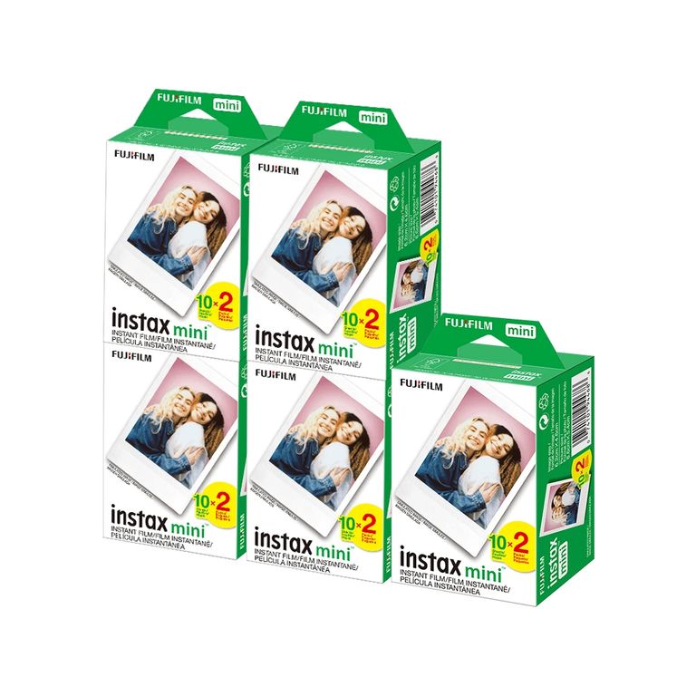 Combo Full Pack Película Mini Instax 100 Fotos (05)