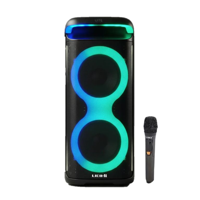 Torre De Sonido Ld-s919ac 80w Rms + Micrófono Karaoke