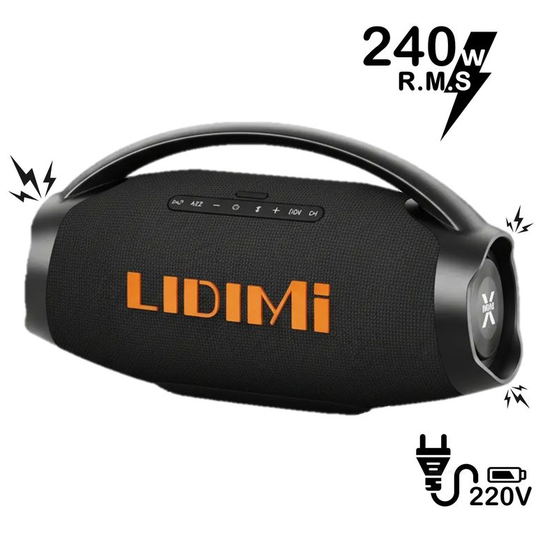 Parlante Bluetooth Super 240W D-S670 USB 220V