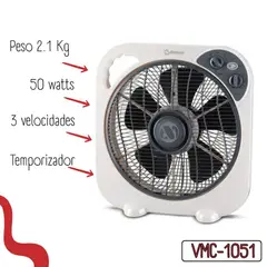 MIRAY - Ventilador Circulador 12 VMC-1051