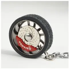 MICHELIN - Llavero Exclusivo Modelo Neumático Con Caliper BREMBO Negro 1Pcs