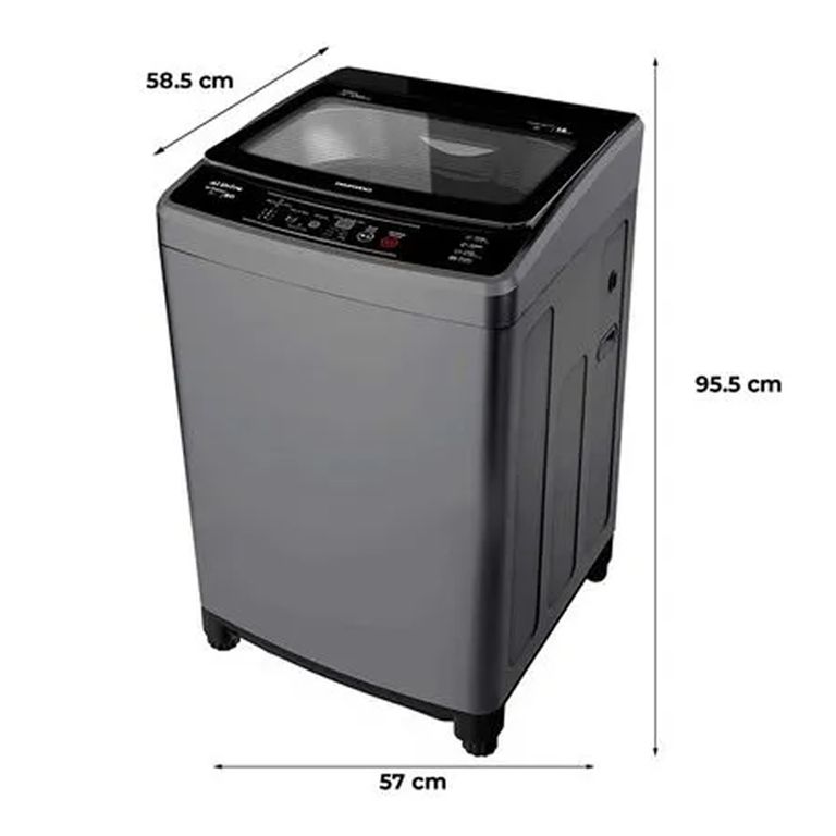 Lavadora 13Kg Gris Oscuro