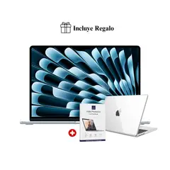 APPLE - MacBook Air M4 15” 16GB RAM + 256GB Teclado Ingles - Sky Blue + Regalo