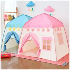 INSPIRA MARKET - Carpa Castillo Princesa Portatil para Niñas Niños 130cm