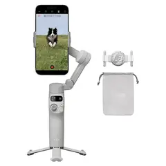 DJI - Osmo Mobile 7 Estabilizador de 3 Ejes para Smartphone - Gris Platino