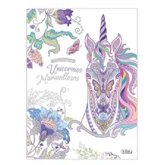 GENERICO - Libro Infantil Libro para Colorear uNICORNIOS