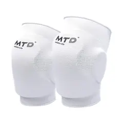 MTD - RODILLERAS PARA VOLEY PROFESIONAL PU ADULTO BLANCO