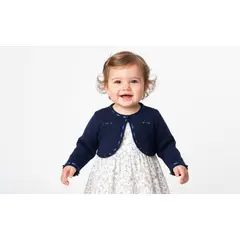 GENERICO - Bolero Chaqueta Corta Cintas Mandalay Knits