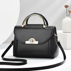DANWEILE - Bolso cruzado pequeño y versátil a la moda-Negro