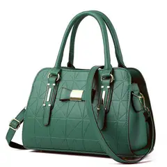 DANWEILE - Bolso de hombro elegante de gran capacidad moda - Verde