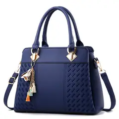 DANWEILE - Bolso bandolera de mujer Luxury Handbag-Azul