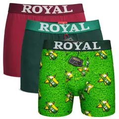 GENERICO - Pack x3 Bóxer Hombre Algodón Peinado y Reactivo Tallas S M L XL