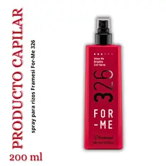 GENERICO - SPRAY 326 FOR ME - RIZOS MAS DEFINIDOS - 200ml