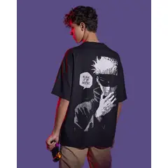 GENERICO - Polo oversize streetwear de Jujutsu Kaisen - ECLIPSE
