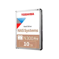 TOSHIBA - Disco Duro 10 TB N300 PRO NAS HDD SATA