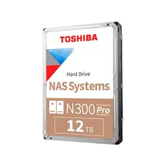 TOSHIBA - Disco Duro Interno 12 TB N300 PRO NAS SATA